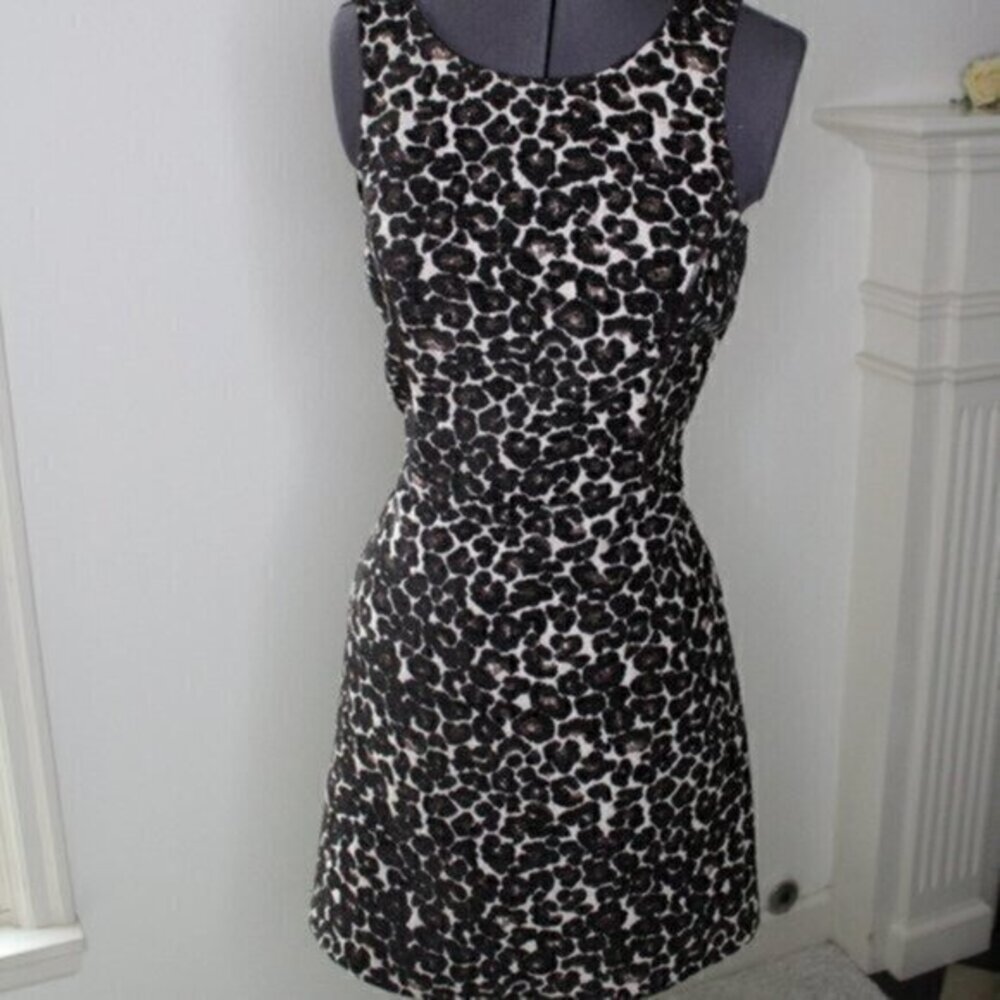 Felicity & Coco dress Leopard print dress size Small